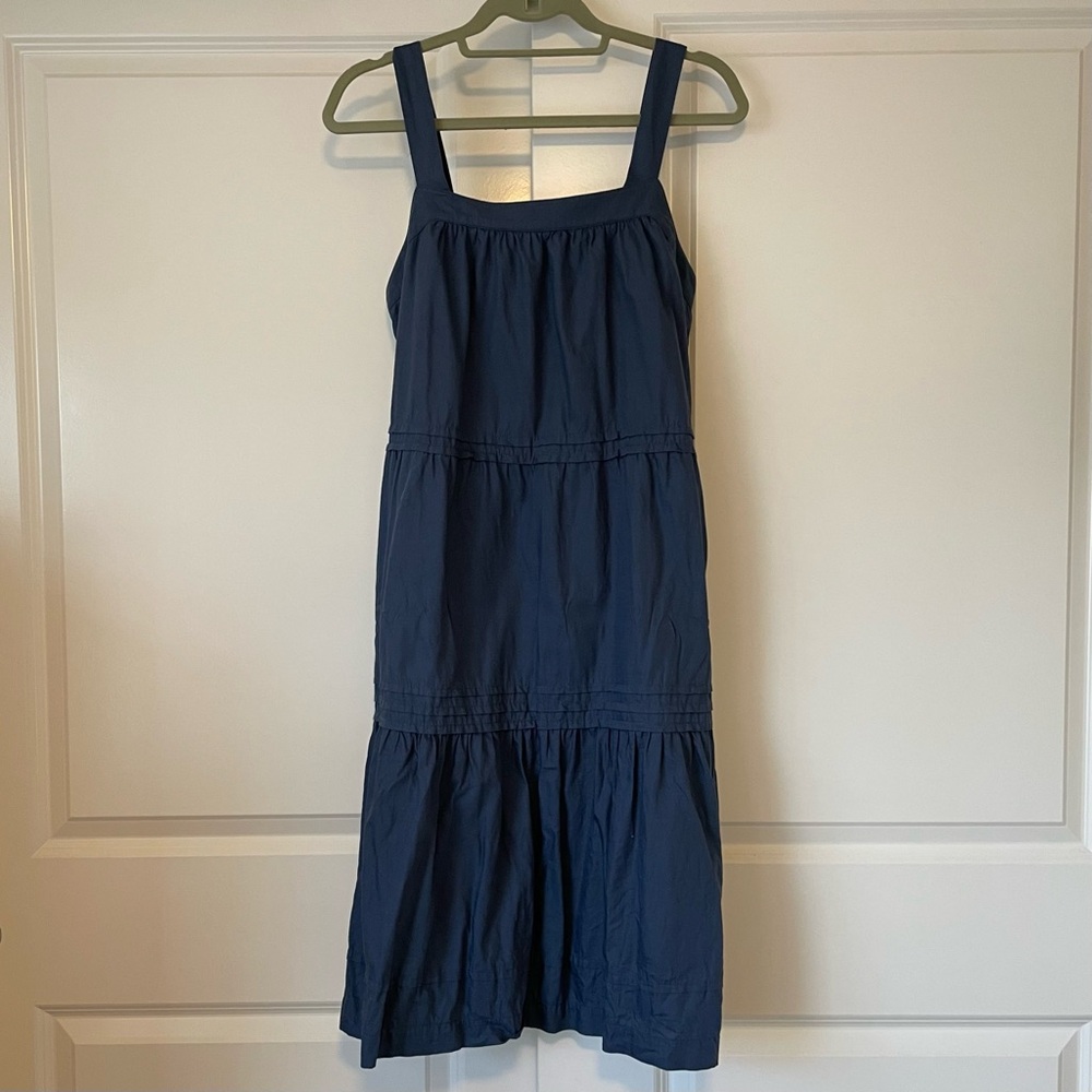 Pact Easy Cami Dress in Navy